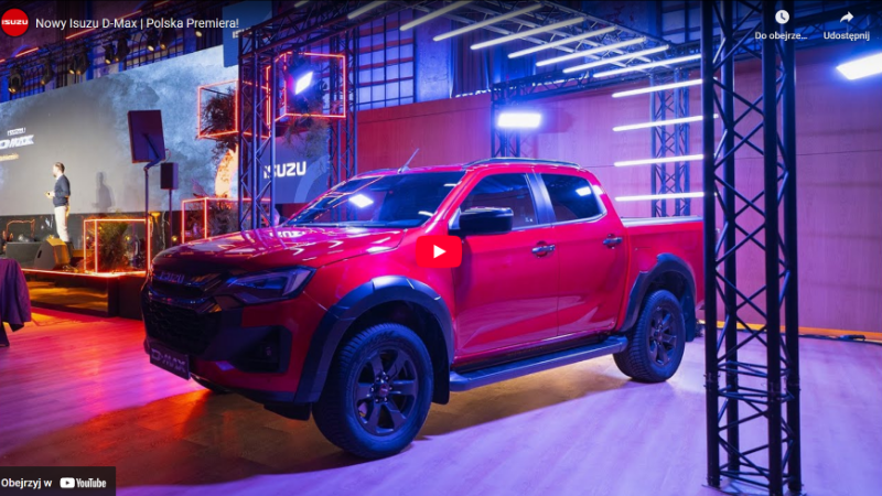 premiera nowego ISUZU D-MAX!